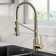 KRAUS Bolden Commercial Style 2-Function Single Handle Pull Down Kitchen Faucet