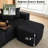 137.5" Modular Corduroy U Shaped Sofa-605434444