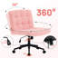 Chaise de bureau avec roulettes, chaise de bureau sans accoudoirs avec support lombaire, chaise d'ordinateur pivotante à 360 °-1763472711-1763472705