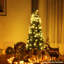 Arbre de Noël artificiel pin floqué-1367587724