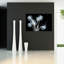 «Dancing Dandelions», impression sur verre