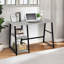 Sadie Steel Writing Desk-32086592-50312200
