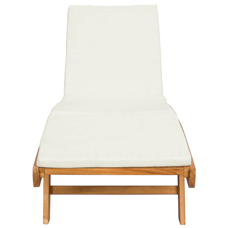 Outdoor Lounge Chair, White