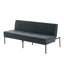 Canapé-lit convertible à futon avec dossier réglable et structure en métal-849944084