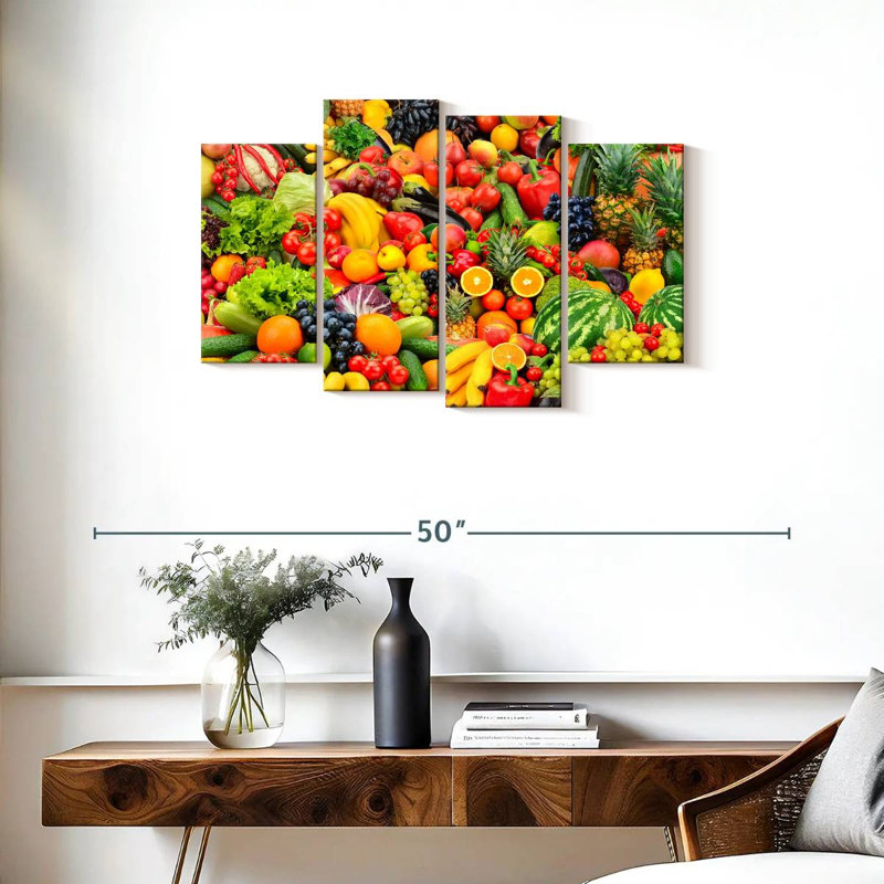 Yarlin, fruits et légumes frais, H 22 po x l 36 po