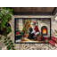 Paillasson Terre-Neuve et le Père Noël-112753793