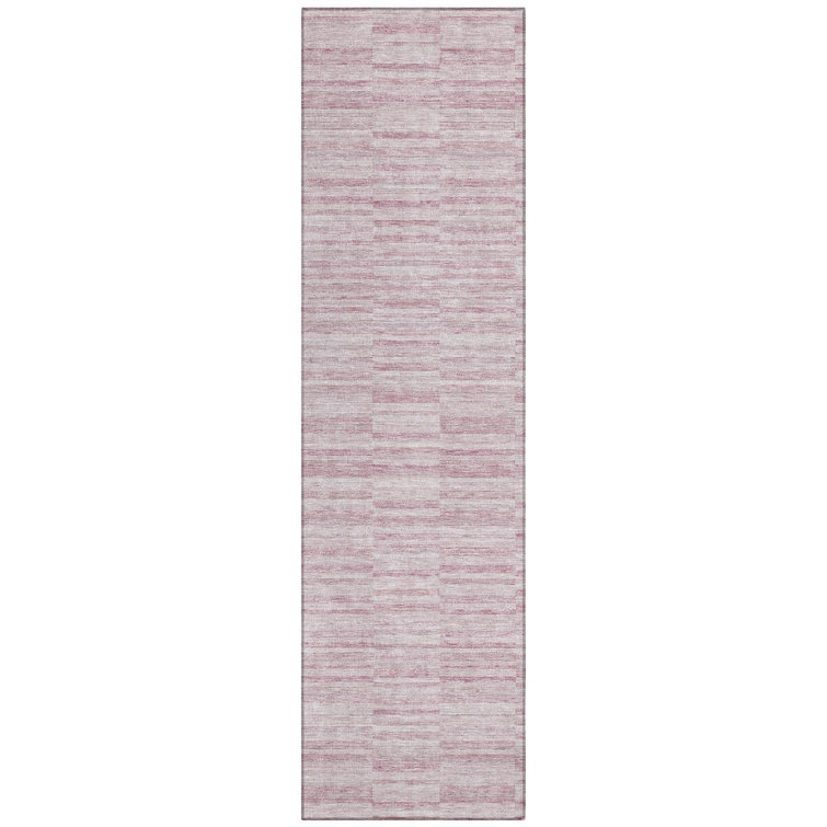 Chamblis Washable Striped Indoor / Outdoor Rug