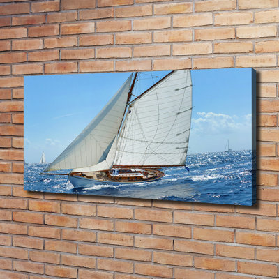 Yacht - Wrapped Canvas Print