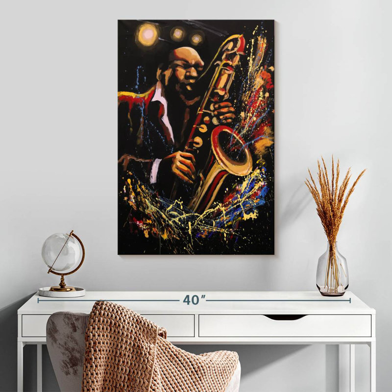 Abarca Jazz Acrylic, 30" H x 20" W