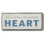 Grateful Heart - toile encadrée