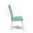 5 Piece Kitchen Table & Chairs Set Includes a Square Dining Room Table and 4 Pond Faux Leather Parsons Dining Chairs, Linen White-600244239-600244232