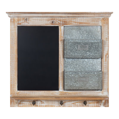 Solid Wood Wall Organizer
