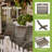 Smilja Foldable Outdoor Adirondack Chair-245000118
