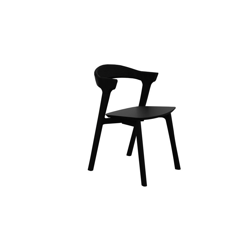 3 - Piece Dining Set, Black, 30" H x 27.6" L x 27.6" W, Black