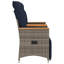 Canapé de patio inclinable 2 places Vidaxl-116119990-116119992