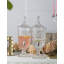 Distributeur de boissons avec couvercle 19 po Gareth - Transparent, argent poli