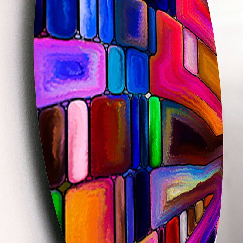 Virtual Color Division - Modern Metal Wall Decor Set
