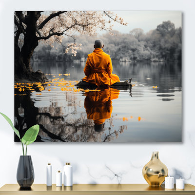 " Thai Monk Silent Reflection "