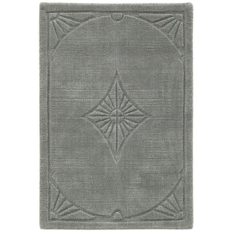 Tapis de salon tissé à la main, Rectangulaire 2 pi x 3 pi