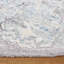 Floral Handmade Tufted Light Blue/Ivory Area Rug-1840884942