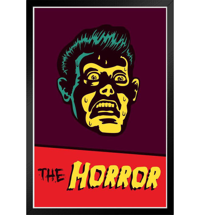 Vintage Horror Comic Book Lettering: Zombie Stock Vector