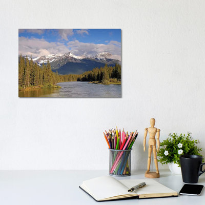 The Canadian Rockies by Brian Wolf - Wrapped Canvas Print