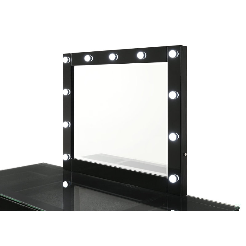 Ensemble de meuble-lavabo 3 pièces 3 pièces, Noir