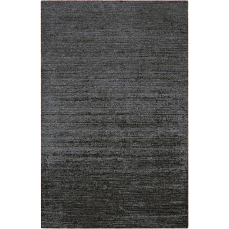 Adrian Hand Knotted Grey Area Rug 