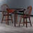 Donaven Drop Leaf Dining Table With Windsor Chairs, Walnut-101798073