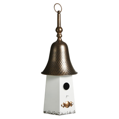 Dekesha Bell Roof Birdhouse