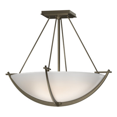 Compass 3 - Light Semi Flush Mount
