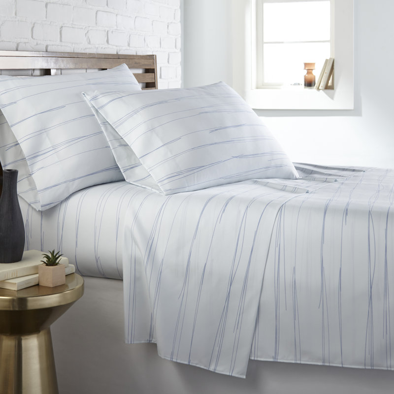 Horizon Striped Sheet Set, Full