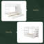 Lits simples superposés avec lit gigogne simple et fonction de rangement pour escalier-2000919580