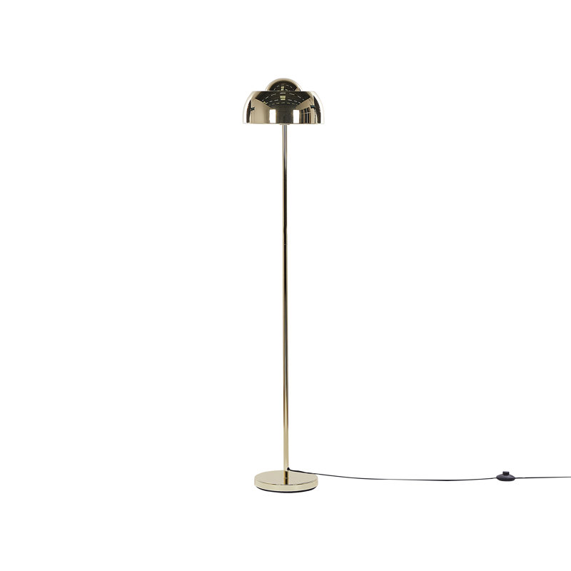 Aakanksha 148cm Traditional Floor Lamp, Gold, Gold