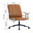 PU Leather Office Chair 2 SETS, With Armrest, High Backrest, 360 Degree Swivel , Up And Down Adjustable Gaslift,Black Powder Coated Frame,Five Star Base-561865017