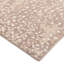 Tapis abstrait brun / blanc noué à la main Viviana-93505358