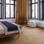 Bois naturel de 7,71 po X 47,04 po Carreau de plancher et de mur en porcelaine mat aspect bois (15,49 pieds carrés / caisse)-100896043