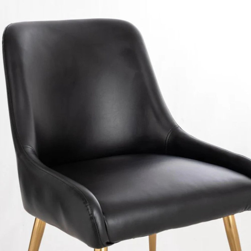 Chaise Luna Luxe, Noir
