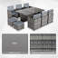 Gennett 10 Seater Rattan Conversation Set