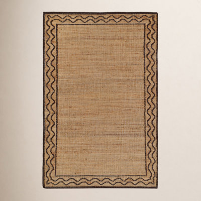Orchard Brown Hand-Woven Oriental Jute Rug