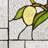 14"H Birds In A Lemon Tree Stained Glass Decorative Window Panel