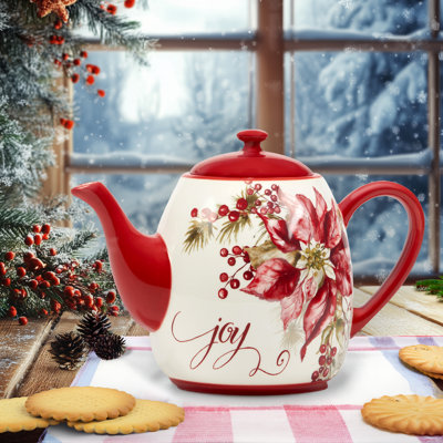 Winters Joy Teapot 40 oz.