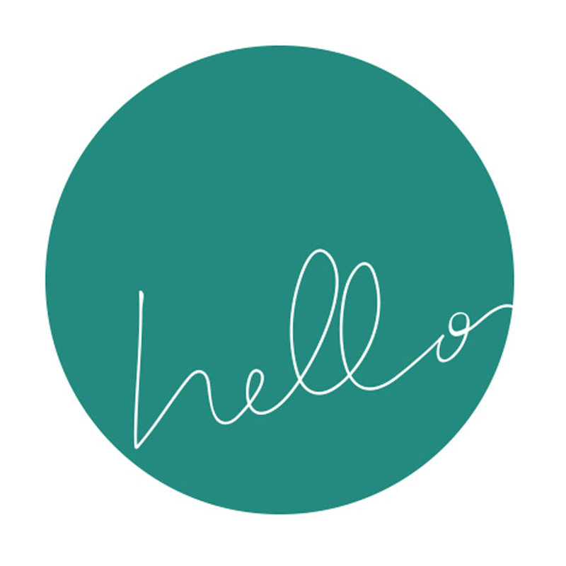 Wall Decal, Aqua Green