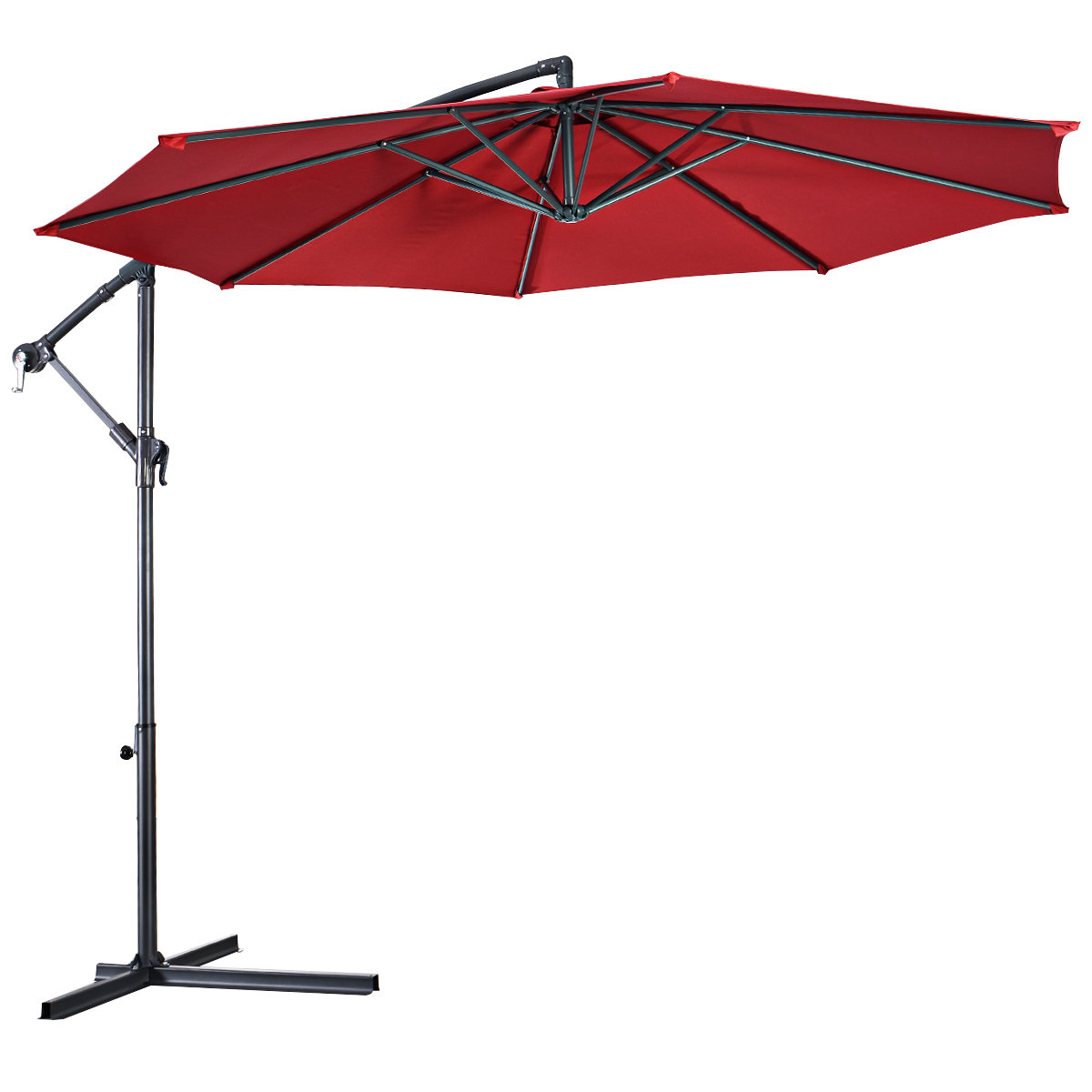 Winston Porter Imogen 10' x 10' Cantilever Umbrella & Reviews - Wayfair ...