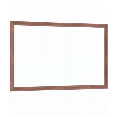 Oversized Modern Rectangle Bathroom Mirror with Aluminum Frame, Suitable for Multiple Rooms and Wall - Mounted in Different Directions