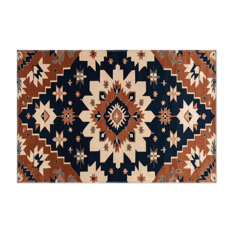 Tapis turc intérieur et extérieur brun, Rectangle 9 pi x 12 pi