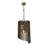 1 - Light Grey Cluster Pendant