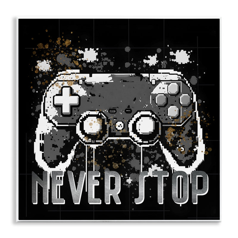«Never Stop Pixel contrôleur» par Kim Allen