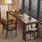 Nut-brown Rectangular Solid Wood writing desk-118614648