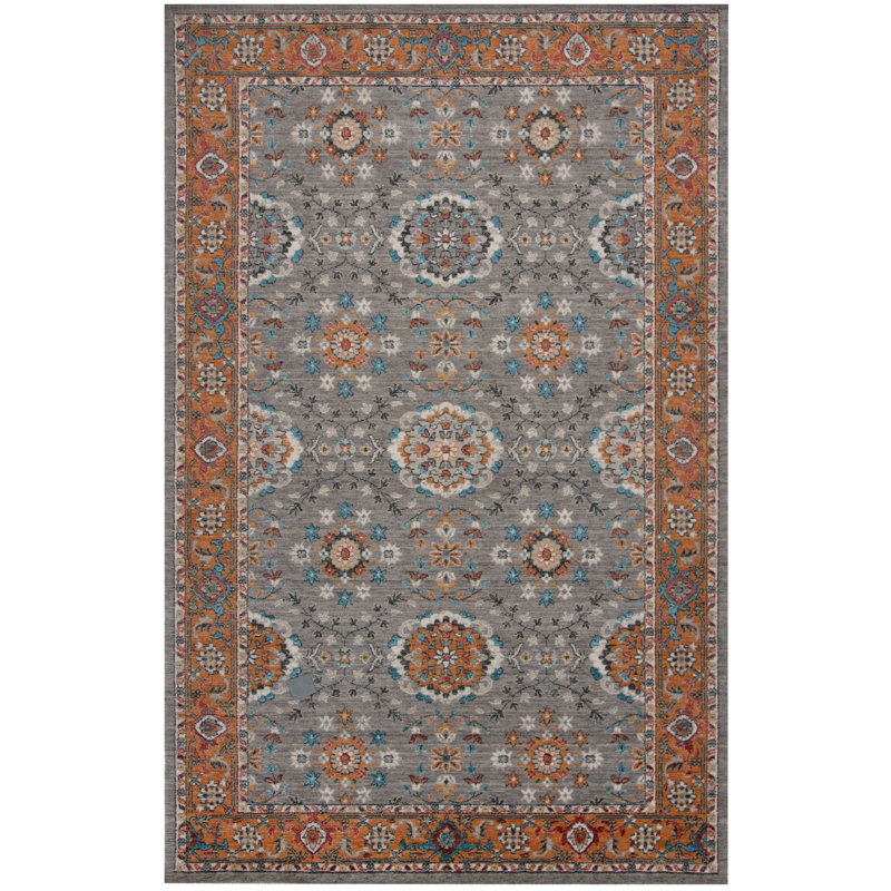 Tapis en laine tissé à la main / hybride, Rectangulaire 2 pi x 3 pi